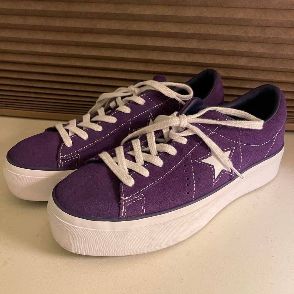 RARE Purple Converse One Star